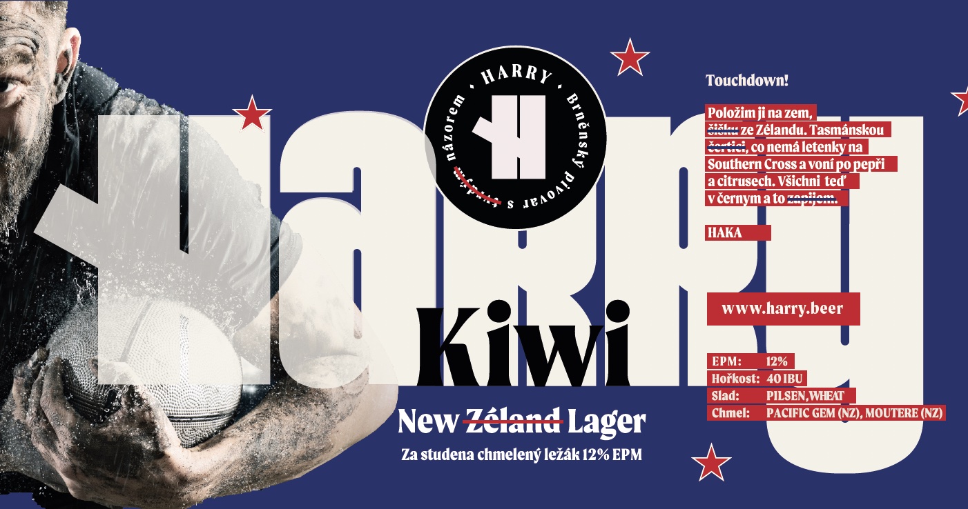 Pivo Kiwi - Pivovar HARRY