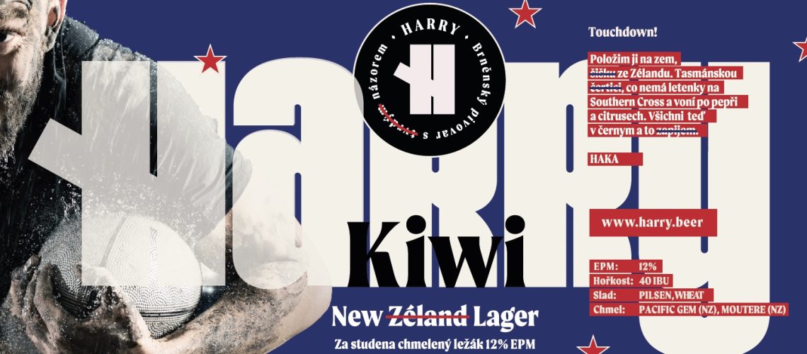 Kiwi Pivo Kiwi - Pivovar HARRY